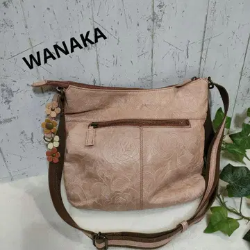 WANAKA 꽃무늬 핑크 숄더백