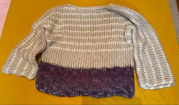 MES DEMOISELLES. 스트라이프 니트 스웨터 사이즈 1