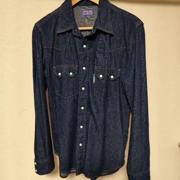 BLUE BLUE 다크 데님 긴팔 셔츠 하리란