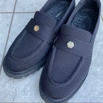 VIVAAIA 블랙 로퍼 38.5