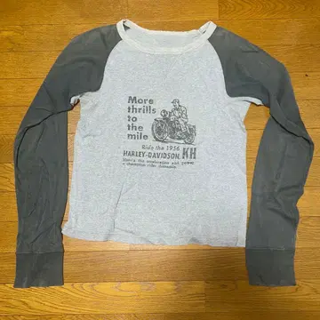 HARLEY-DAVIDSON 래글런 슬리브 트레이닝복