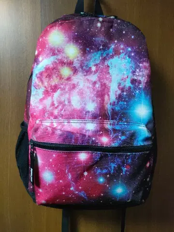 우주 패턴 백팩