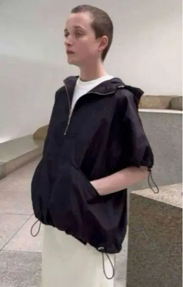 machatt 마차트 나일론 아노락 후드티