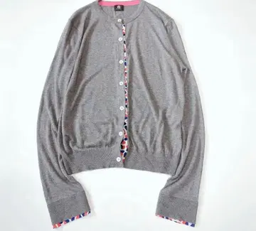 폴스미스 그레이 니트 가디건 40