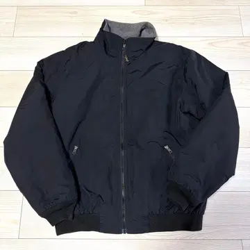 컨디션 최상 웜업 자켓 엘엘빈 블랙 M L.L.BEAN