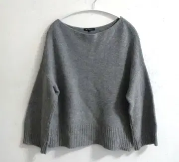 23구 양모 캐시미어 니트 빅 사이즈 44 드롭 숄더