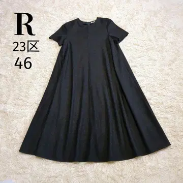 컨디션 최상 23구 R 고급 롱 원피스 맥시 길이 울 혼방 빅 사이즈