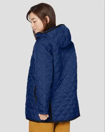 [ 컨디션 최상 ] LAVENHAM 퀼팅 자켓 40 L 사이즈 네이비