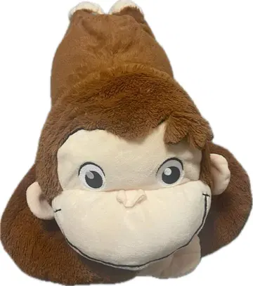 호기심 많은 조지 봉제 인형 big 특대형 엎드린