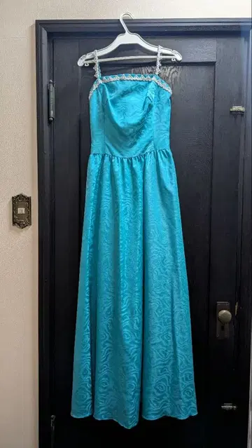 터콰이즈 컬러 드레스 스트랩 포함 9호