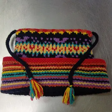 hide 멀티 컬러 니트 아이템 레모네이드