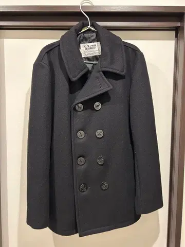 Schott 740N 40 P 코트 블랙