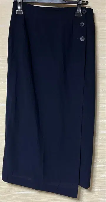 Leilian 랩/랩 스타일 스커트 11호 네이비 계열