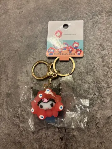 오사카 간사이 만박 산리오 미야쿠미야쿠 클리어 키링 쿠로미