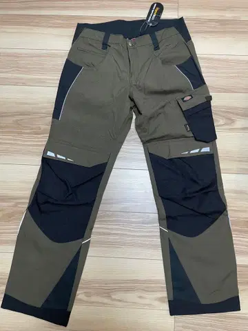 Dickies 디키즈 워크 팬츠 리플렉터 포함 레어 카키 브라운