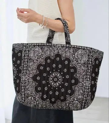 MALUS/마스 반다나 퀼팅 빅 백