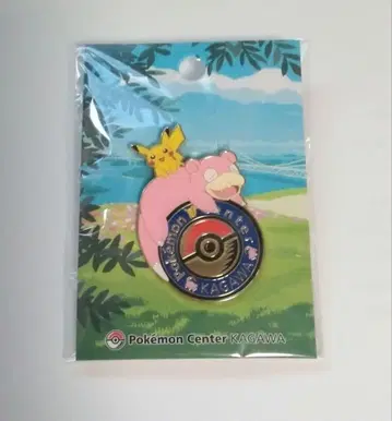 [ 미개봉 새상품 ] 포켓몬 센터 카가와 핀 배지