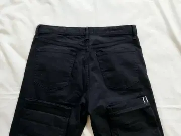 유니클로 블랙 셀비지 청바지 W34