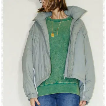 CYNICAL 스탠드 카라 패딩 자켓