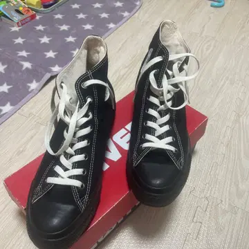 컨버스 올스타 하이 블랙 US 9.5