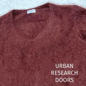 URBAN RESEARCH DOORS 니트 홍차 여성용 FREE