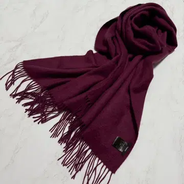 컨디션 최상 Theory 캐시미어 담요 캐시미어 100% 보르도