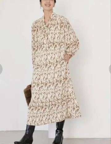 그린 라벨 릴랙싱 긴팔 원피스