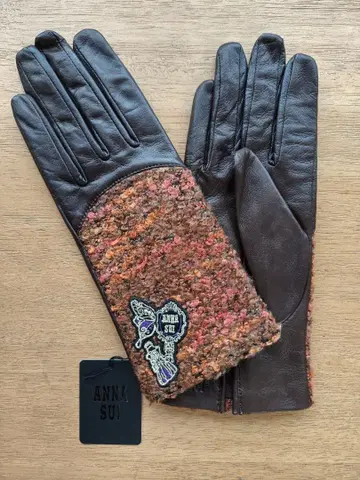 ANNA SUI 자수 장식 그로브