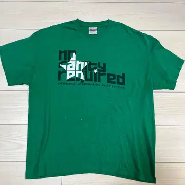 Hanes 그래픽 프린트 T셔츠 XL 그린