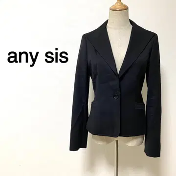 any sis 블랙 컬러 자켓
