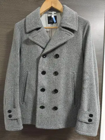 유나이티드 애로우즈 피 코트 L 그레이