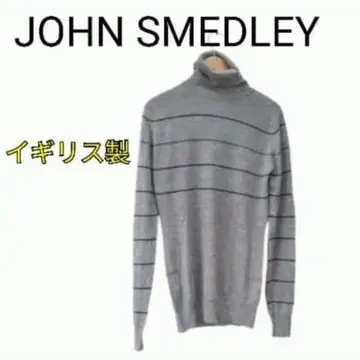[ 새상품급/영국제 ] JOHN SMEDLEY 메리노울 터틀넥 M