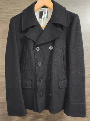 유나이티드 애로우즈 피 코트 L 사이즈 블랙