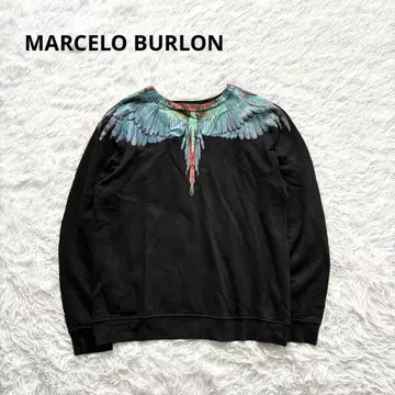 마르셀로 바론 맨투맨 트레이닝복 상의 윙 y2k M