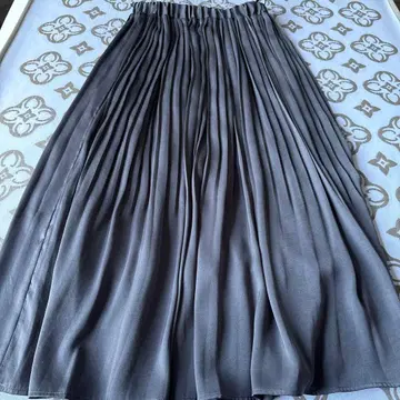 SOSOTTO 그레이 플리츠 스커트