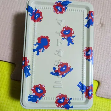 오사카 만박 2025 미야쿠미야쿠 무늬 금속제 빈 캔