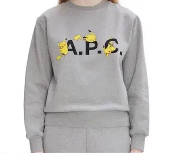 A.P.C. 포켓몬 피카츄 콜라보 맨투맨