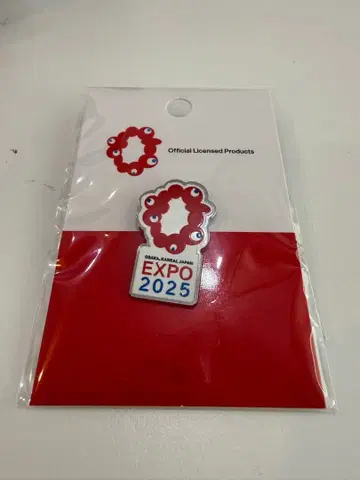 EXPO2025 미야쿠미야쿠 핀 배지 로고 마크