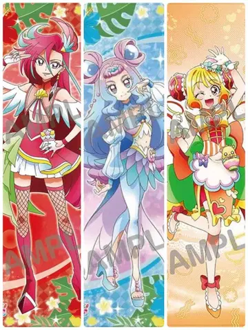 프리큐어 등신대 태피스트리 세트