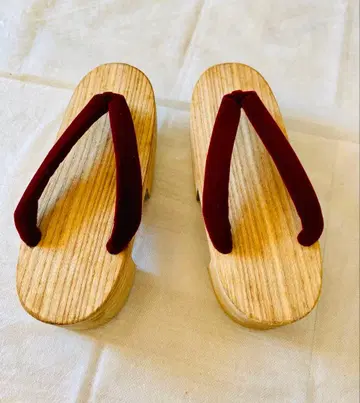 [ 미사용 ] 일본 나막신 본오동나무 여성용 여성용 타카우콘 S 사이즈