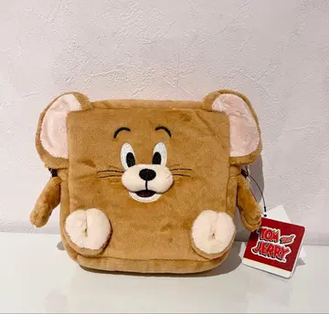 톰과 제리 봉제 인형 미니백 제리 숄더백