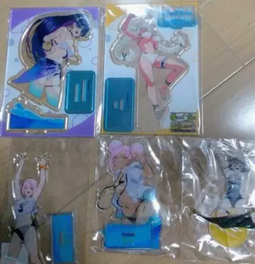 애도의 망령은 은퇴하고 싶다 한정판 혜택 아크릴 스탠드 5종 세트