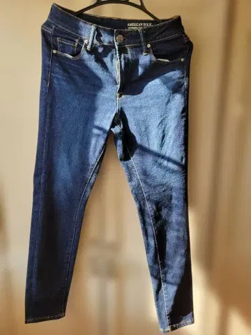 아메리칸포릭 인디고 스트레이트 데님 사이즈 L