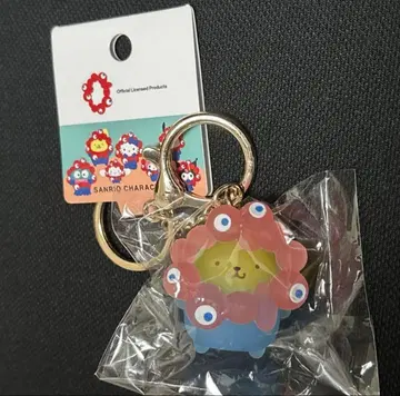 먀쿠먀쿠 산리오 클리어 컬러 폼폼푸딩 오사카 간사이 만박 키링