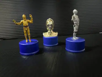 C-3PO 스타 워즈 병뚜껑 컬렉션 3개 세트