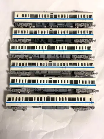 오다큐 9000형 6량 그린맥스? 동력 작동 확인 완료