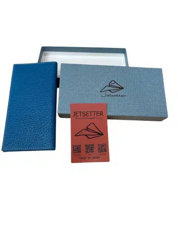 JETSETTER 카드 케이스 일본제 파랑 제트세터