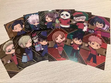 주술회전 클리어 카드 콜라보