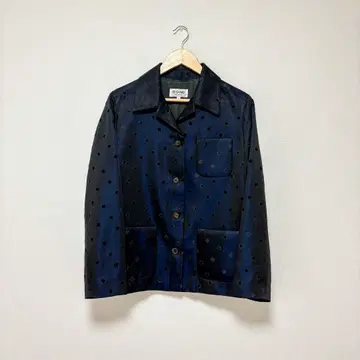 SI O NO 셔츠 자켓 테일러드 자켓 자켓 네이비