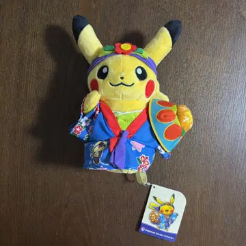 오키나와 피카츄 봉제 인형 포켓몬 카드